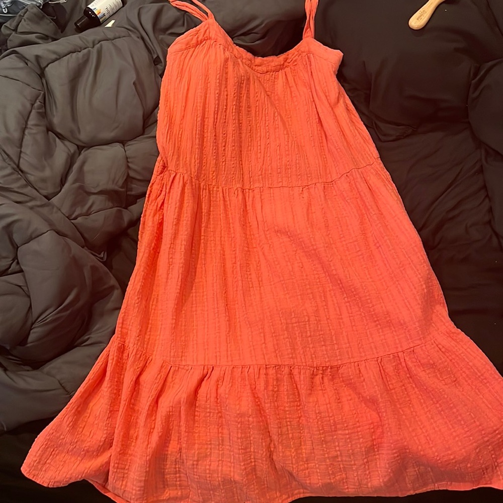 Knox Rose dress. Large. Orange